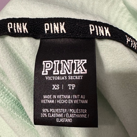 Pink Victoria’s Secret Mint green Workout Jacket Size XS - Picture 5 of 5
